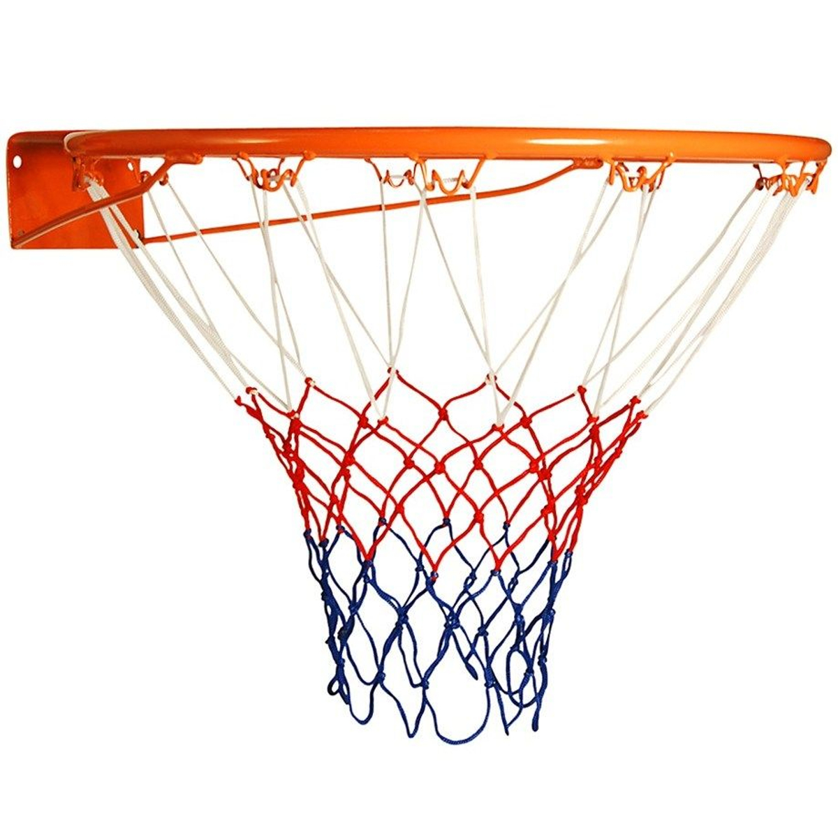 AngelSports Basketbalring 46 cm - Oranje Solid - 18 mm