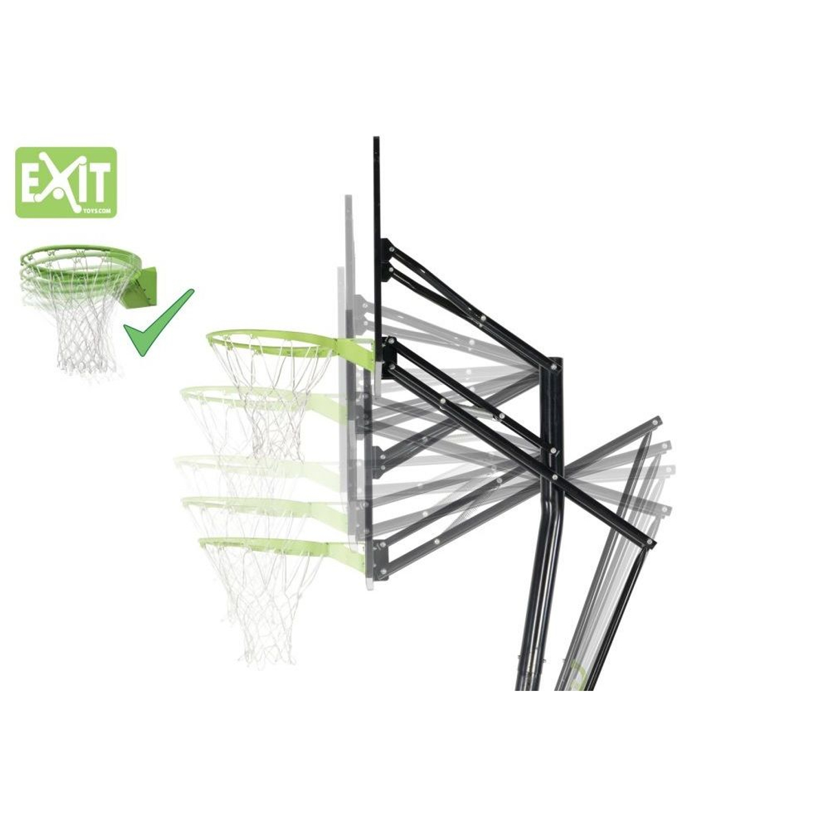EXIT Galaxy Inground Basket Met Dunkring Basketbalpaal