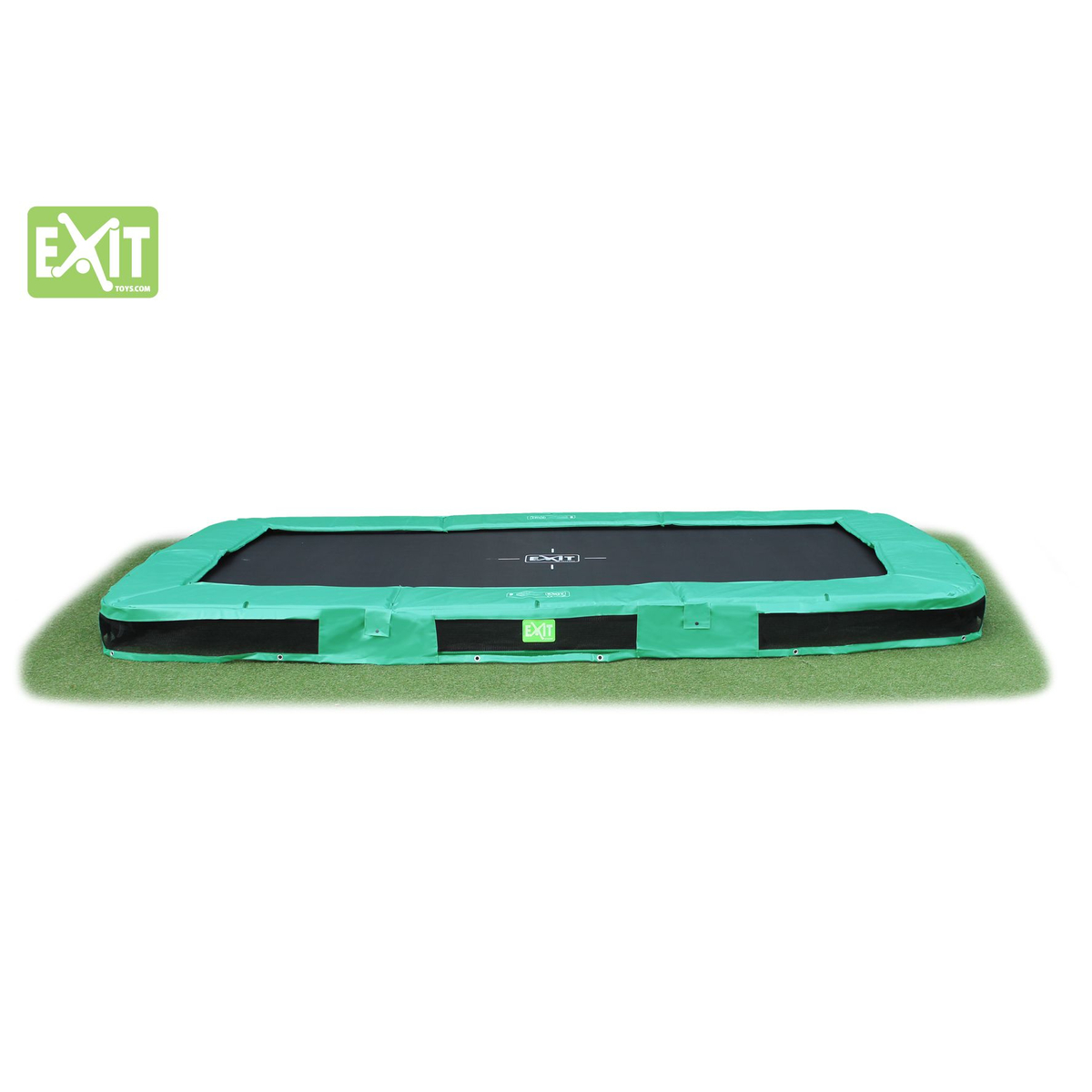 Exit Interra Rechthoekige Trampoline 244 x 427 Groen