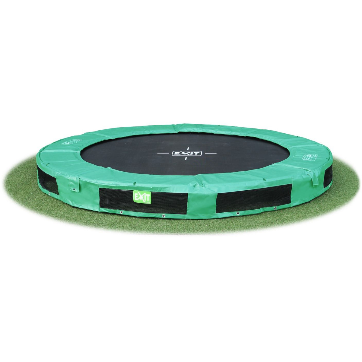 Exit InTerra Trampoline 244 cm Groen