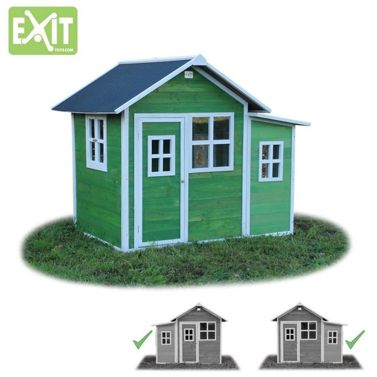 EXIT Loft 150 Speelhuisje - Groen