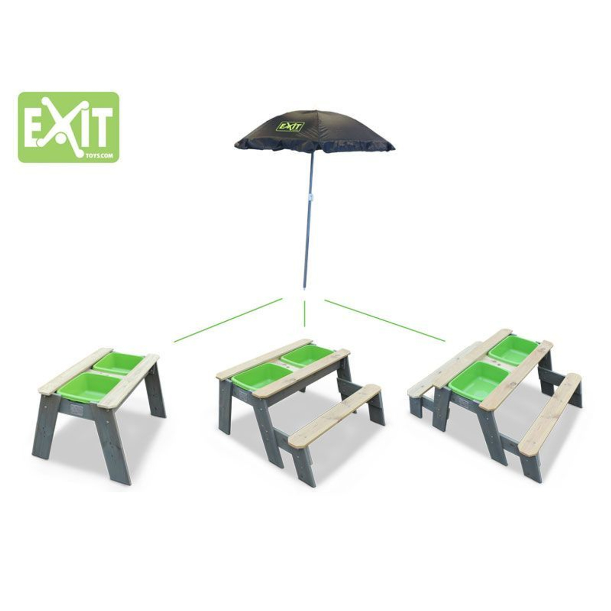 Exit Parasol voor Picknicktafels
