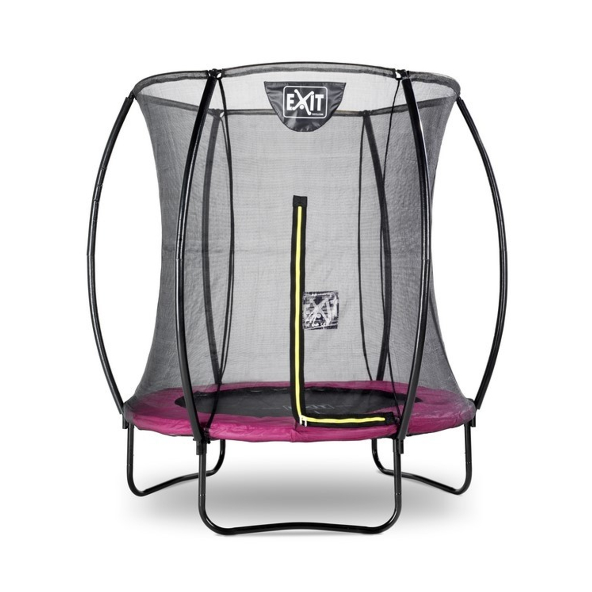 Exit Trampoline Silhouette 183 Pink + Safety Net