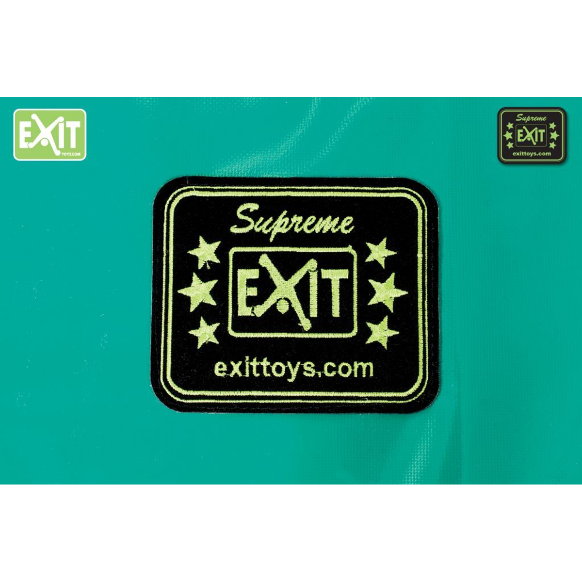 Exit Trampoline Supreme Ground Level 244 x 427 cm