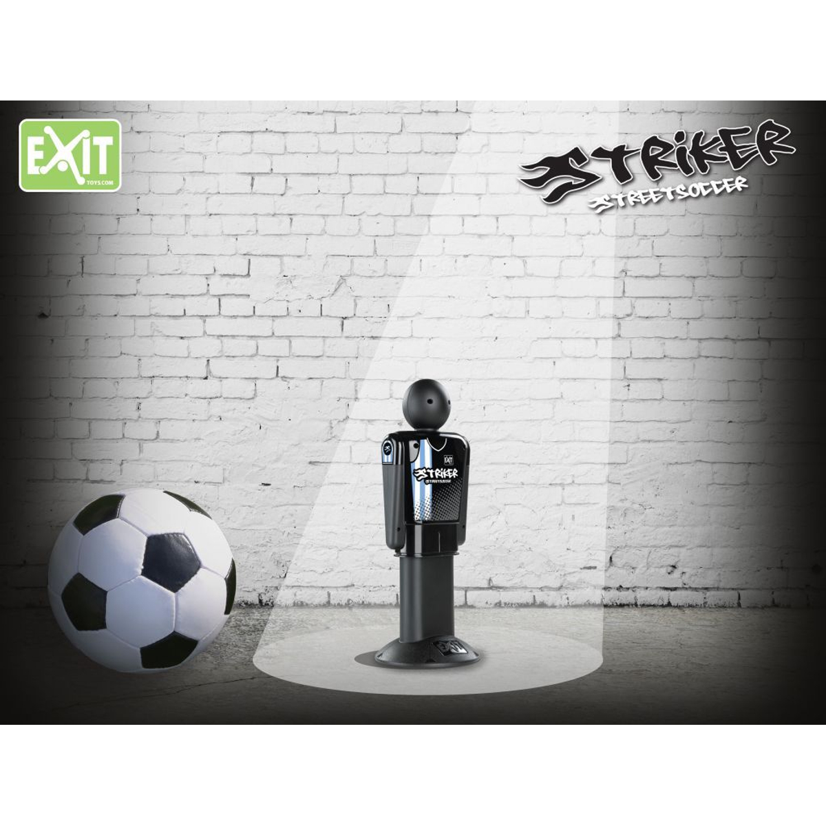 Exit Striker Streetsoccer - Set van 2 + Exit Bal