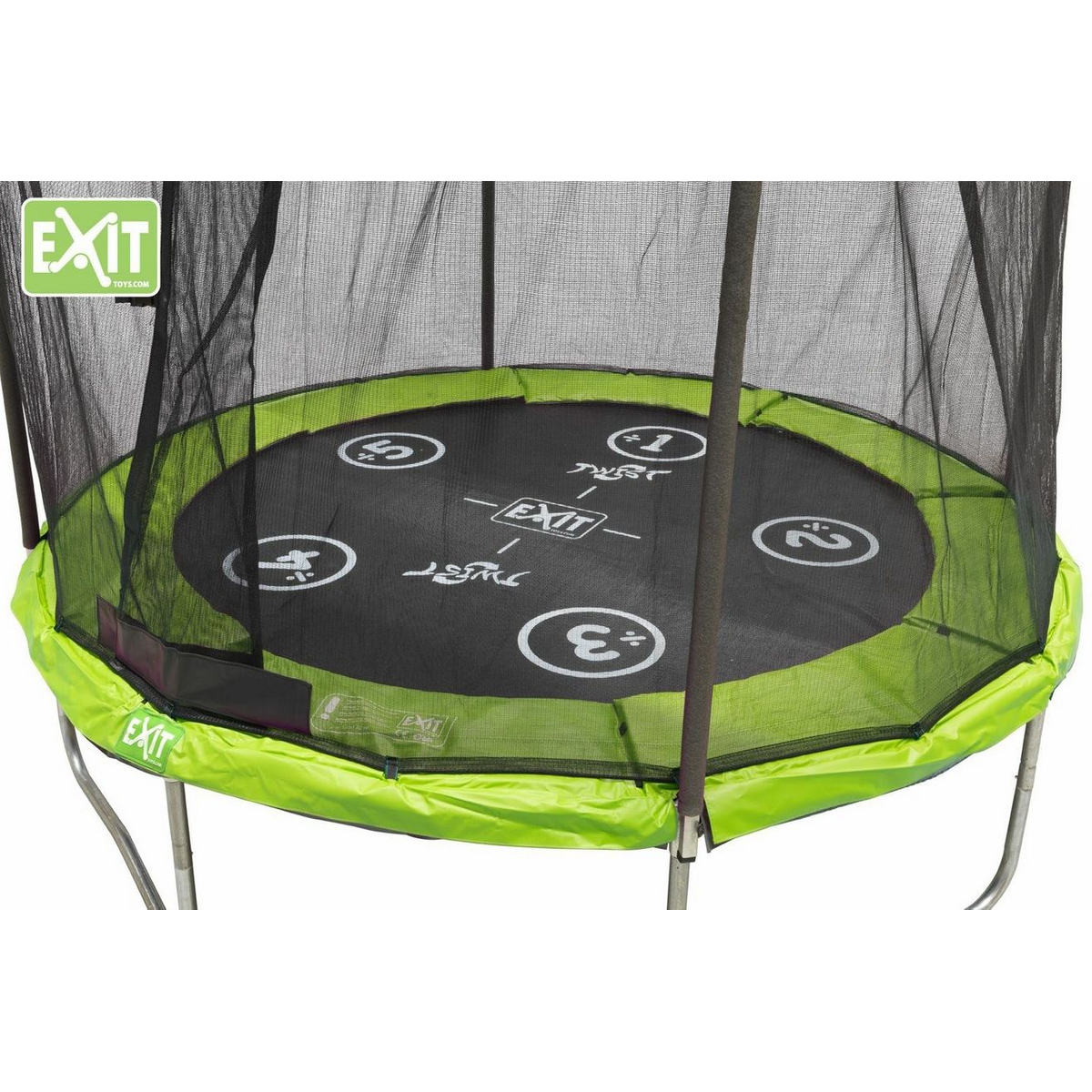 Exit Twist Trampoline 183 cm - Groen/Grijs