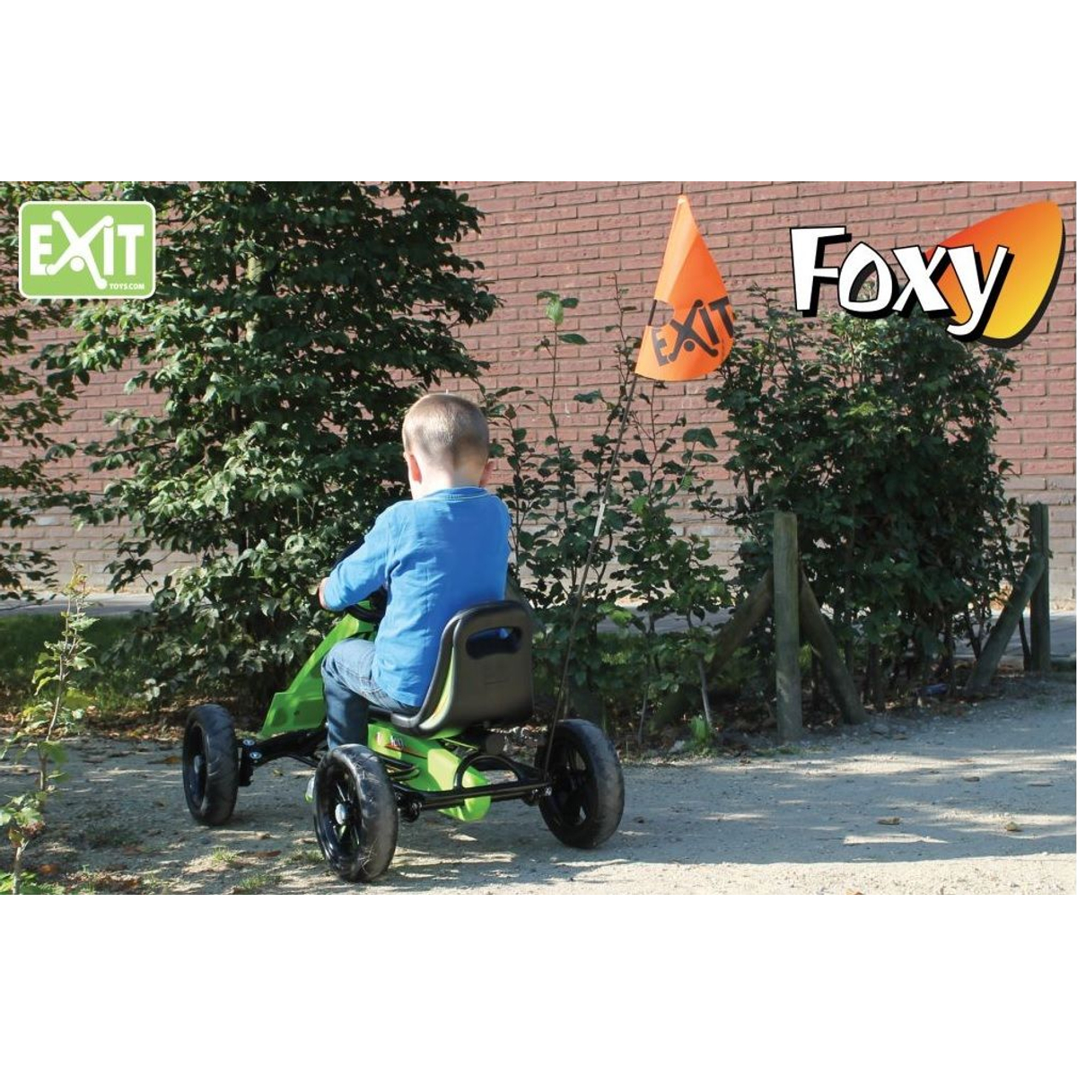 EXIT Veiligheidsvlag (Foxy/Spider)