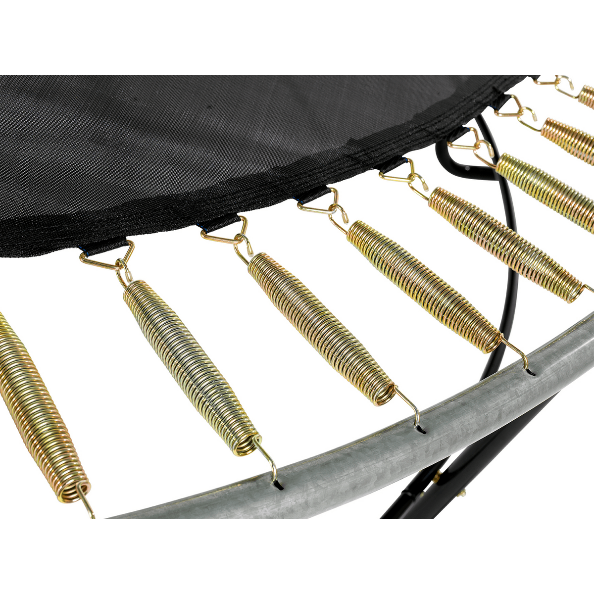 Exit Elegant Premium Trampoline 253 + Safetynet Deluxe Zwart