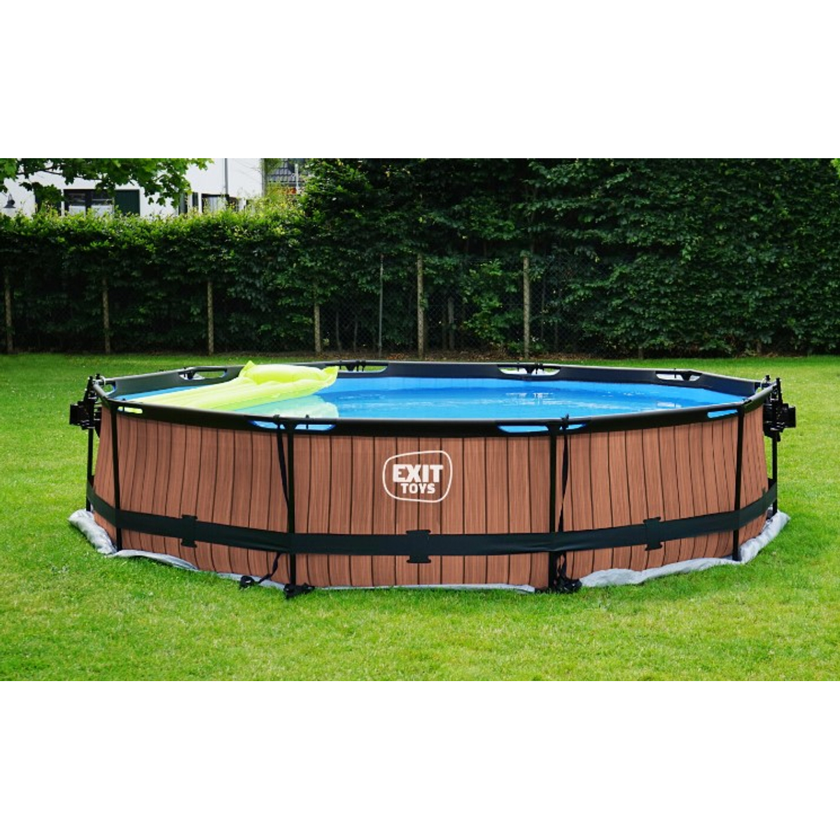 Bâche de sol pour piscine EXIT 540x250cm - gris