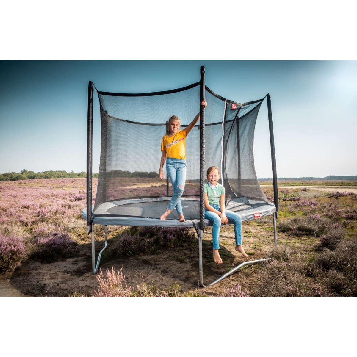 Berg Favorit 200 Grey Trampoline + Safety Net Comfort