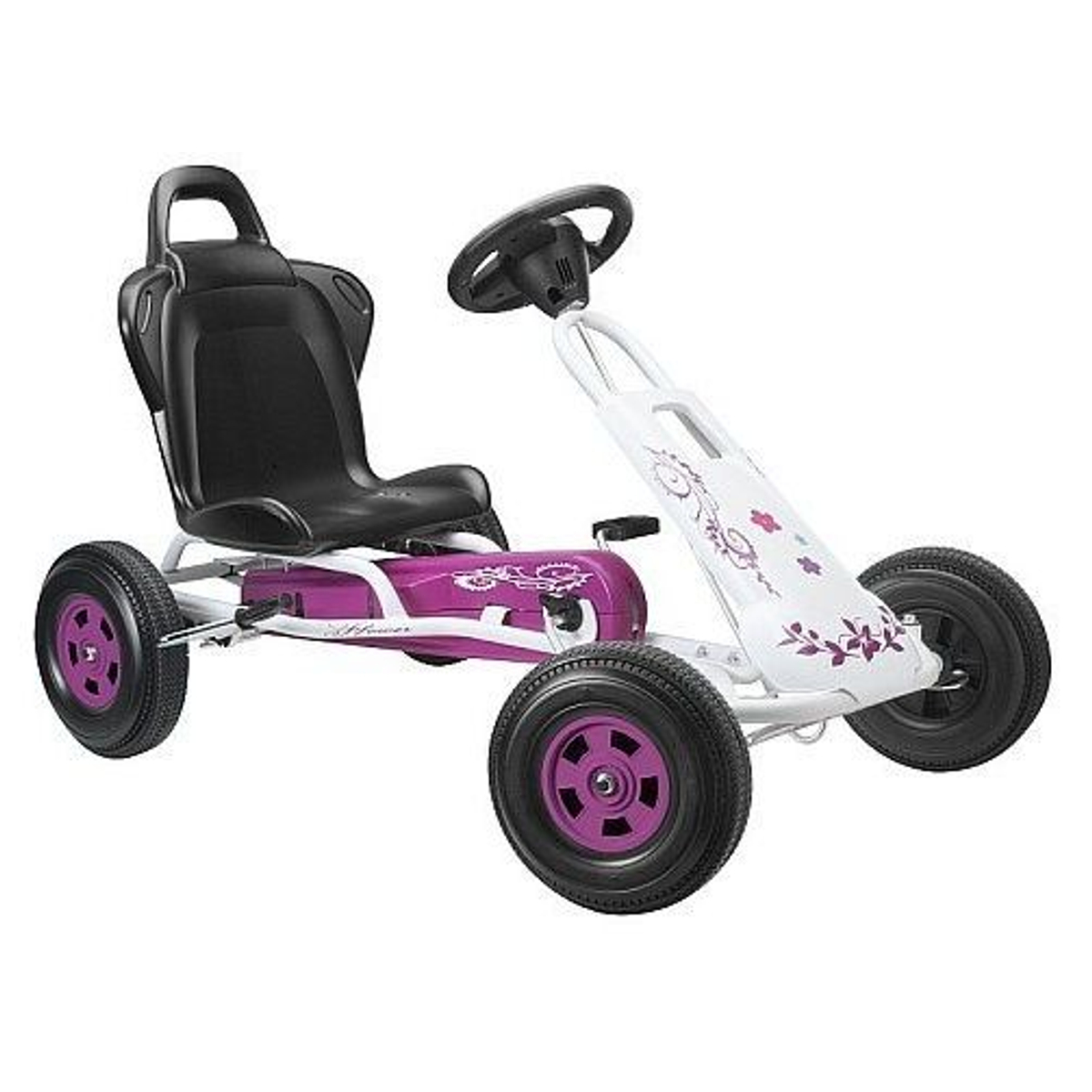 Ferbedo Tourer White/Pink Go-Kart