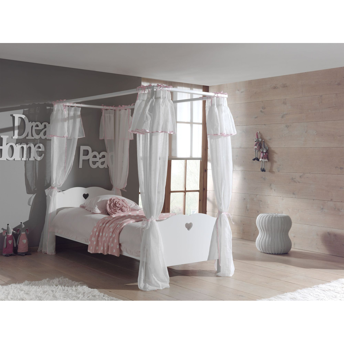 Hemelbed Amori Wit