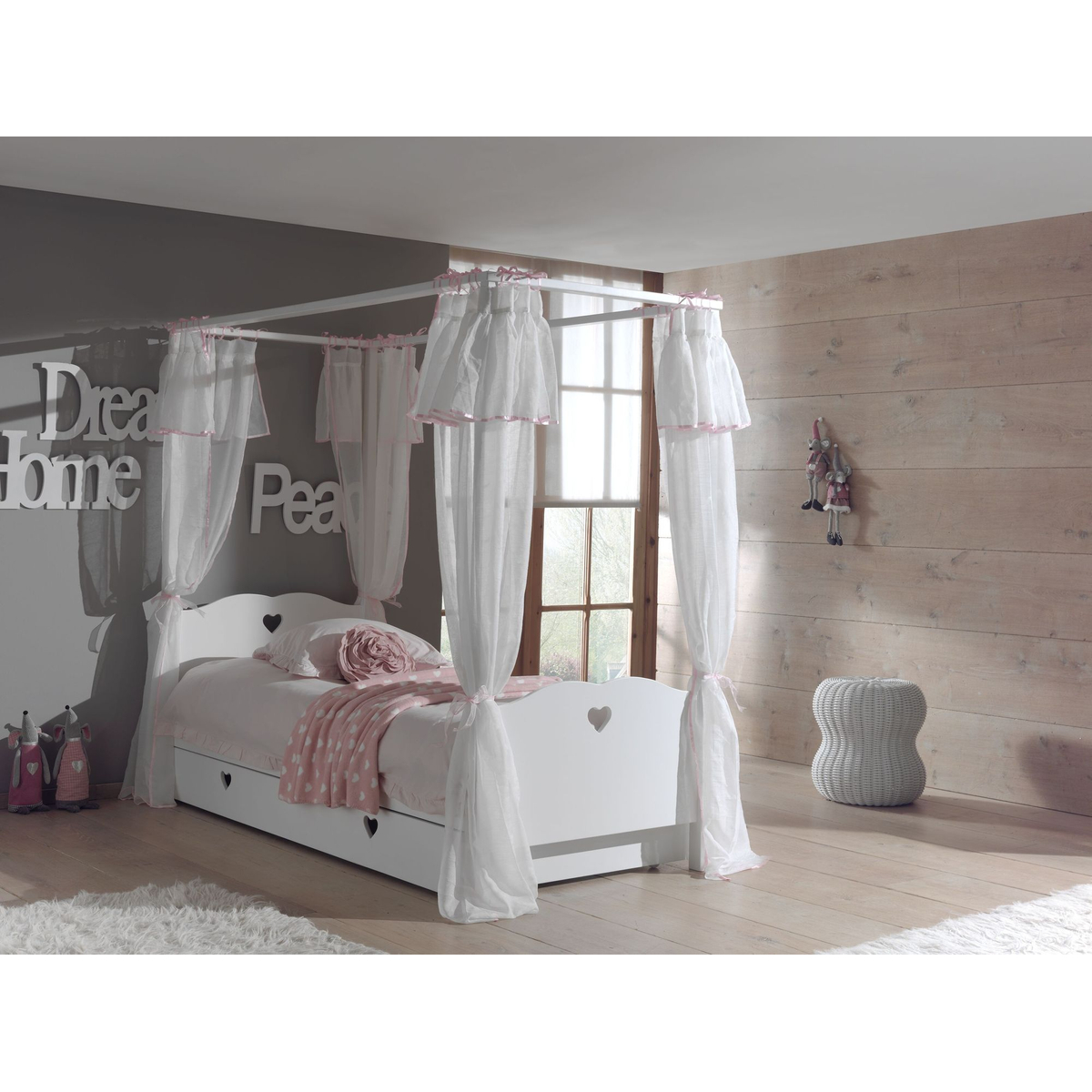 Hemelbed Amori Wit