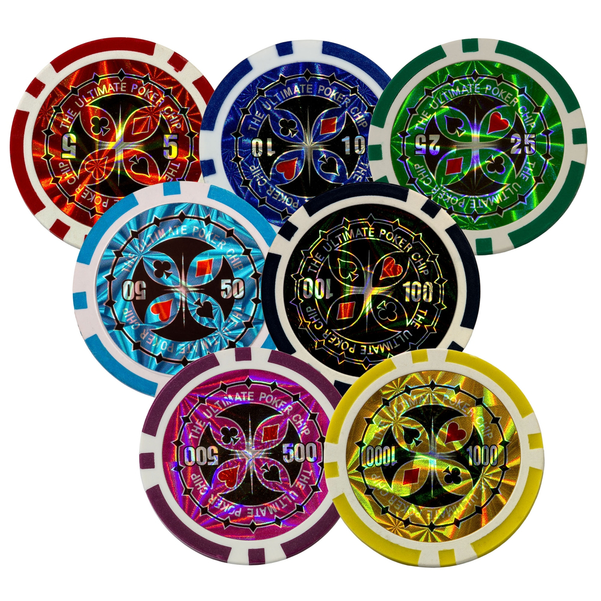 NORTH Pokerset Aluminium Pokerkoffer 600 Chips en Kaartmixer