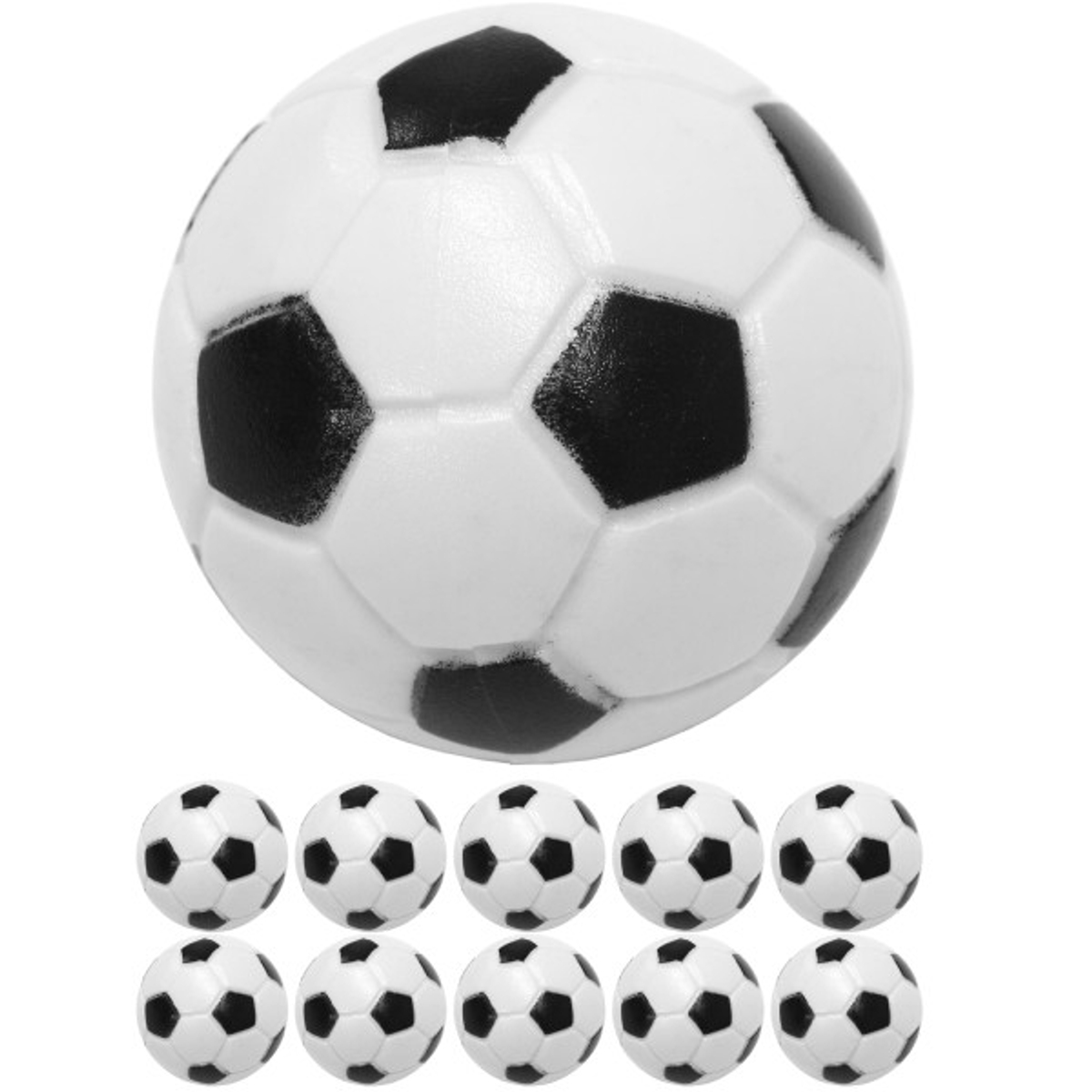 Tafelvoetbal balletjes 10 Stuks 31mm dia