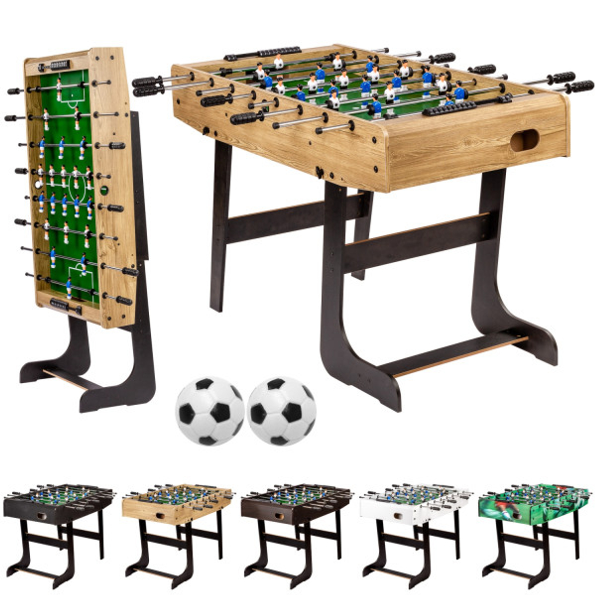 NORTH Durham Voetbaltafel Wood Foldy
