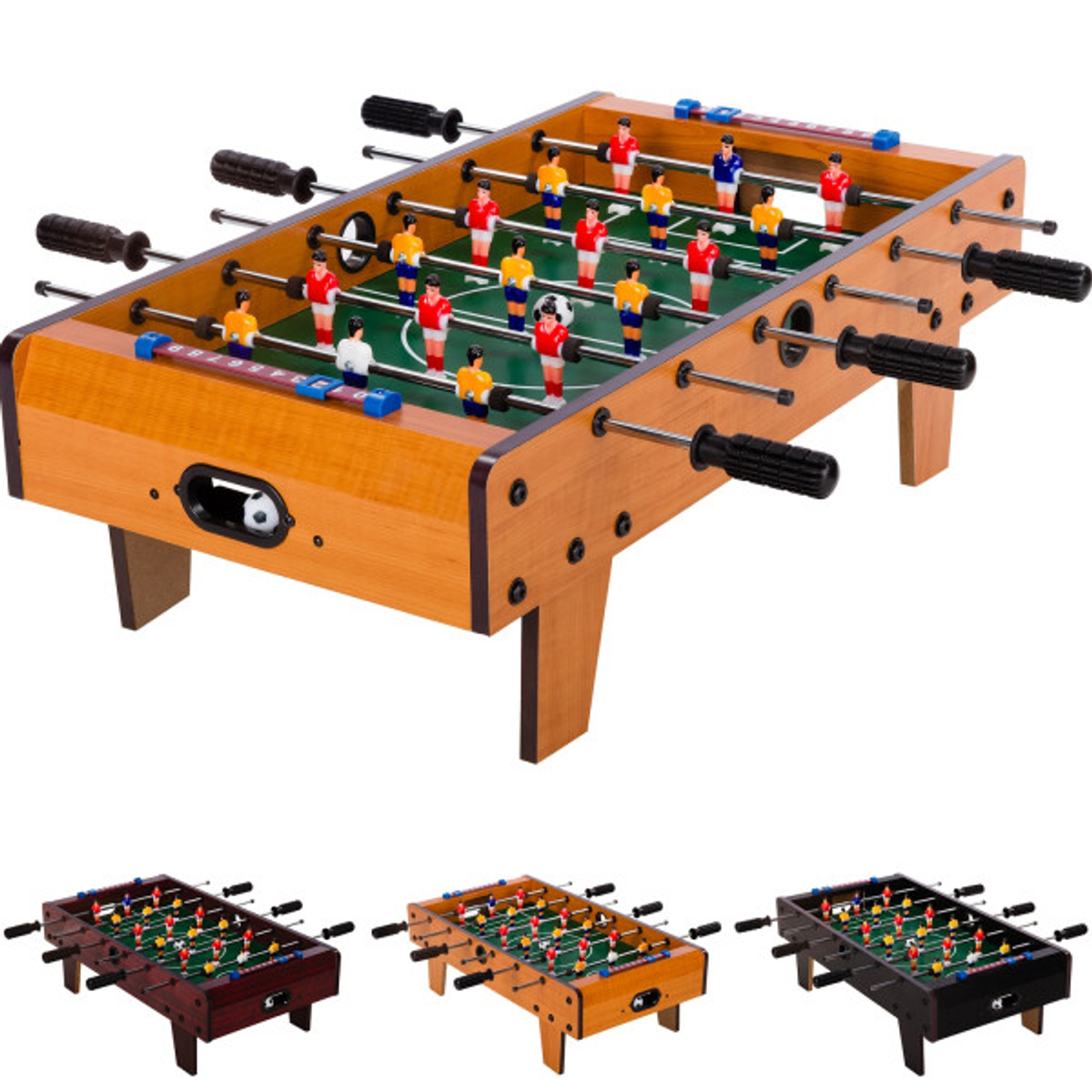 NORTH Oban Mini Voetbaltafel Light Wood 70 x 37 x 25 cm