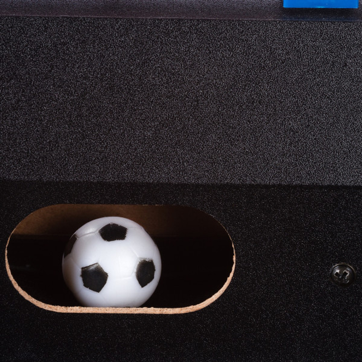 NORTH Oban Mini Voetbaltafel Zwart 70 x 37 x 25 cm