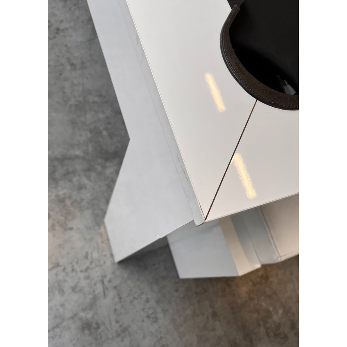 [Tweedekans] Milano Pooltafel & Eettafel 7.5 ft Piano Wit High Gloss