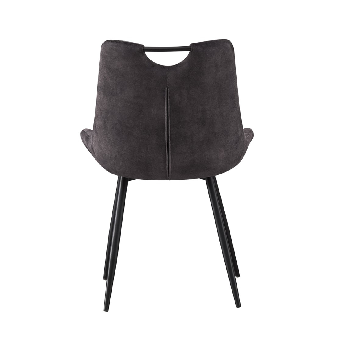 Interiax Chaise de salle à manger Alix Velvet Grey