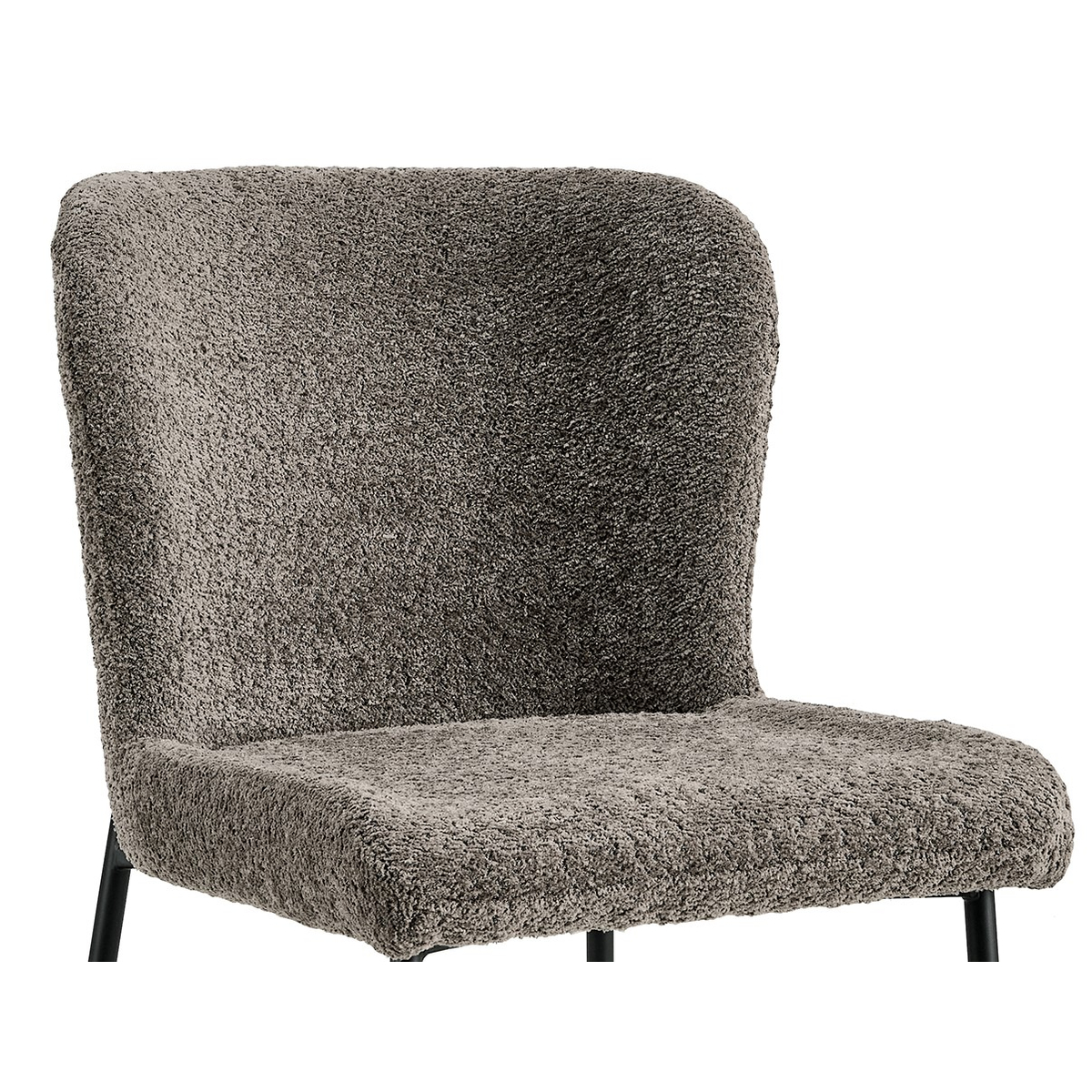 Interiax Eetkamerstoel Flo BouclÃ© Zand