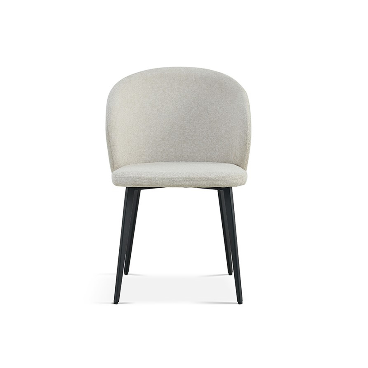 Interiax Eetkamerstoel Livia Stof Beige