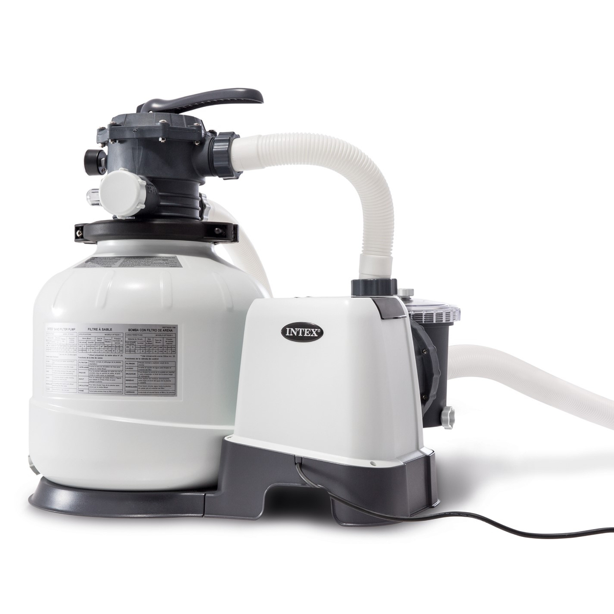 Intex 26648 Krystal Clear Zandfilter Pomp 8.000L/U - 8m3/h
