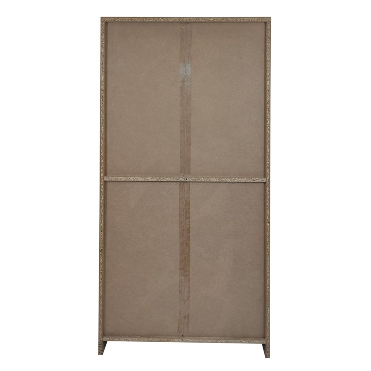 Interiax Opbergkast - Kledingkast 'Aurora' – 2 Deuren & 4 Legplanken | Sonoma Eik | 148x72x36 cm