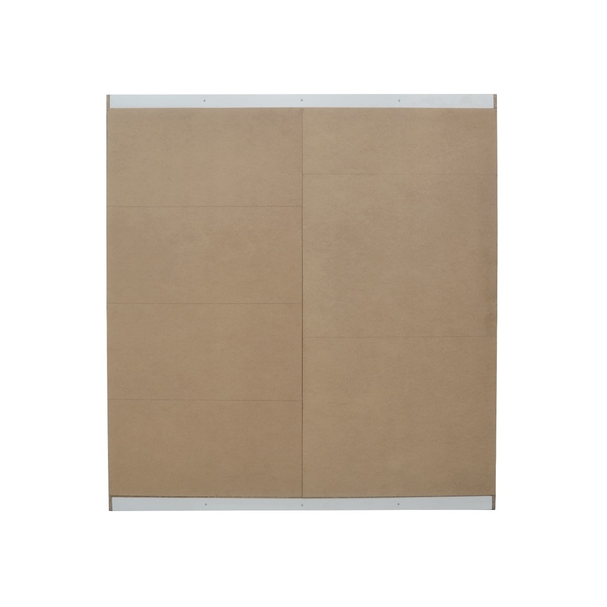 Interiax Kledingkast 'Mila' – Sonoma Eik Schuifdeurkast met 1 Hanger & 4 Legplanken | 197.5x182.5x52.5 cm