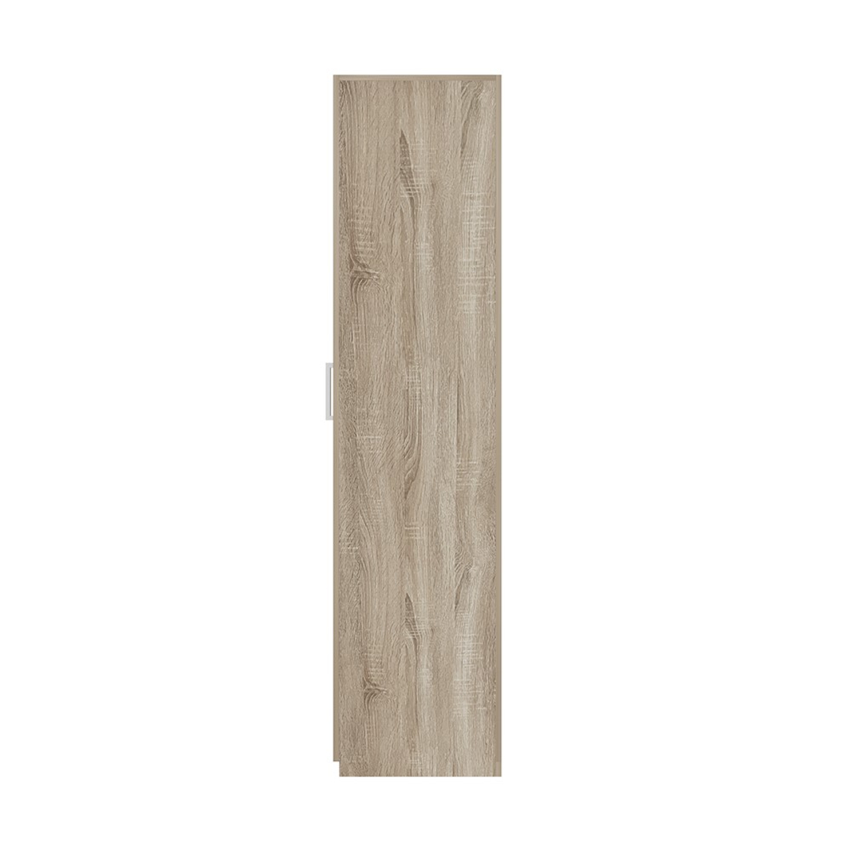 Interiax Opbergkast - Kledingkast 'Mila' - 2 Deuren & 4 Legplanken | Sonoma Eik | 180x60x42 cm
