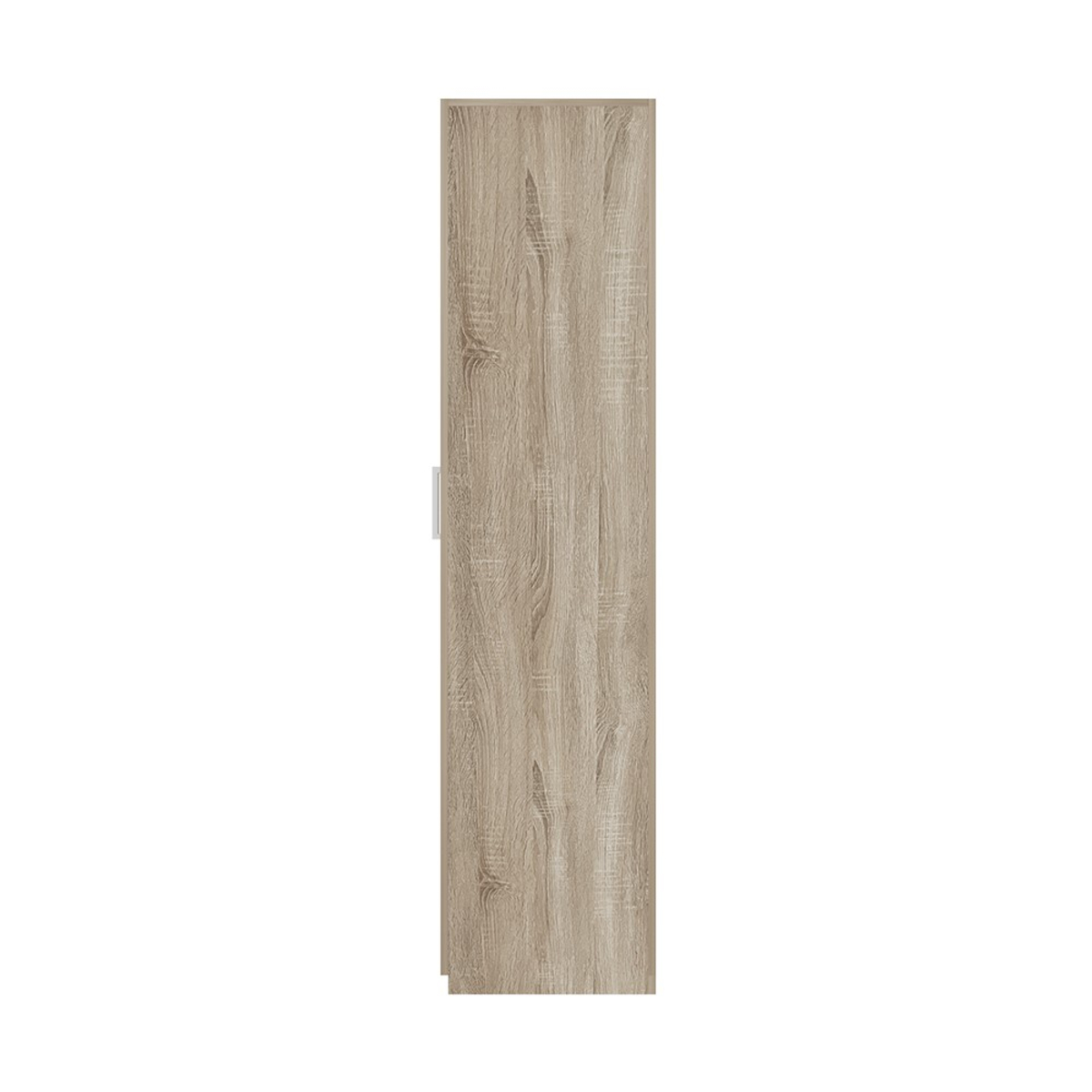 Interiax Opbergkast - Kledingkast 'Mila' - 2 Deuren & 4 Legplanken | Sonoma Eik | 180x80x42 cm