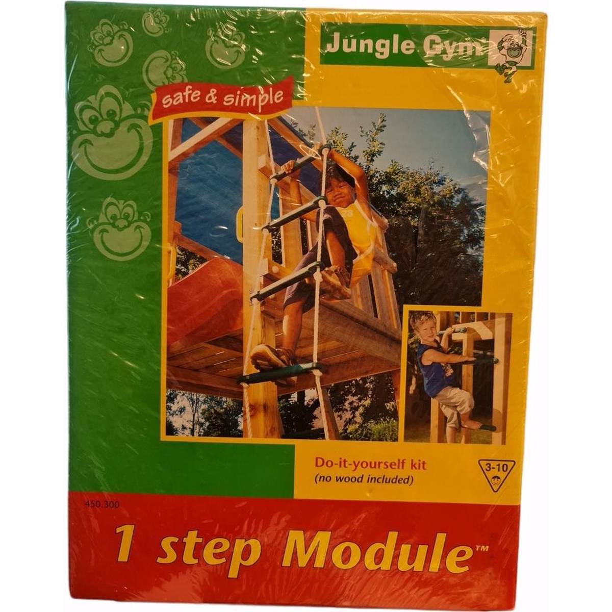 Jungle gym - Ladder van touw - 1 step module
