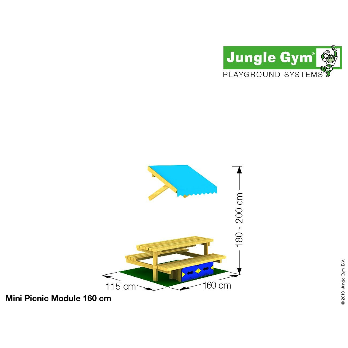 Jungle Gym Mini Picnic Module 160cm