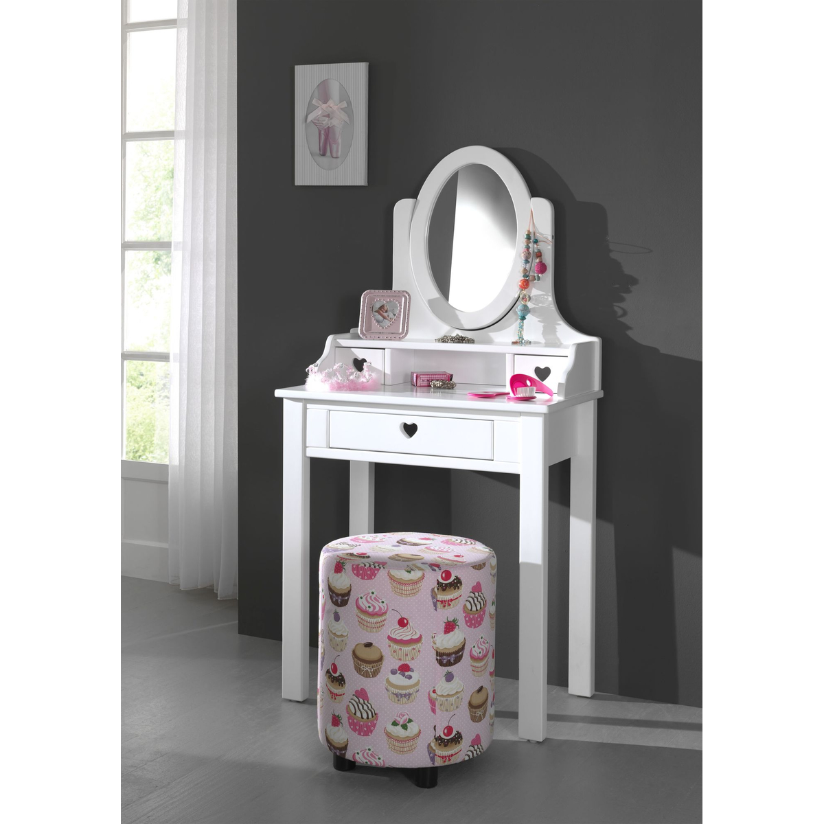 Kaptafel Amori Wit