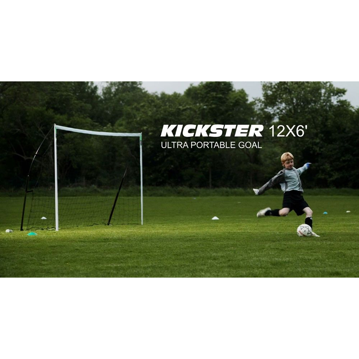 Quickplay Kickster Academy 12x6 Football Goal