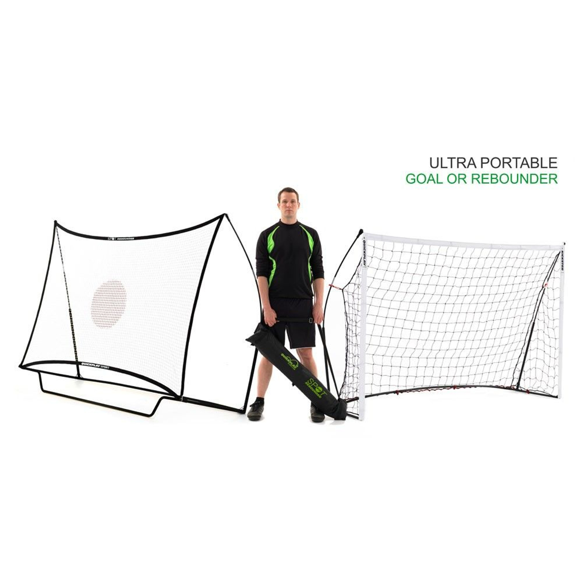 Quickplay Kickster Combo Goal En Rebounder 8 x 5