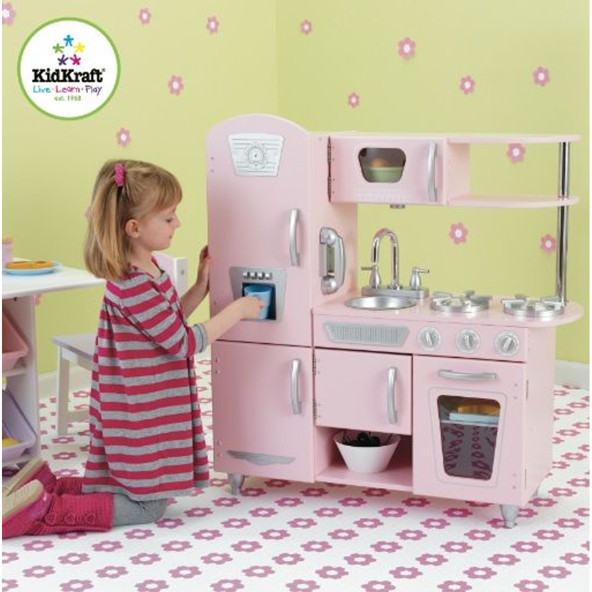 Kidkraft Roze Vintage Keuken