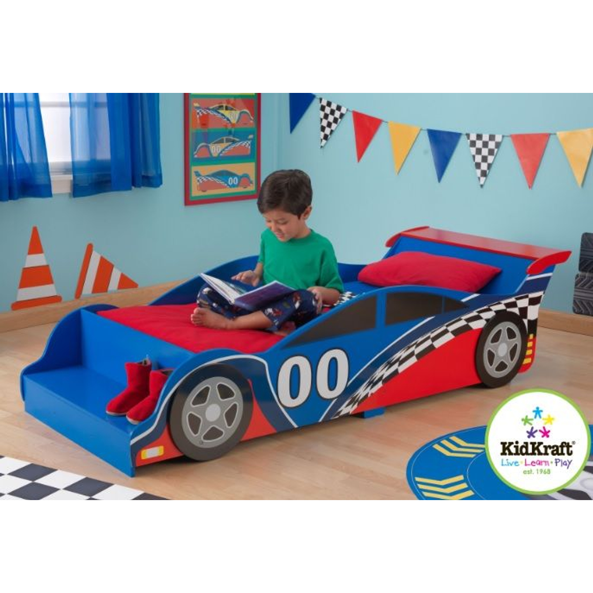 Kidkraft Raceauto Kleuterbed