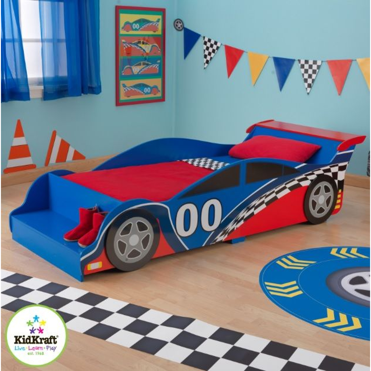 Kidkraft Raceauto Kleuterbed