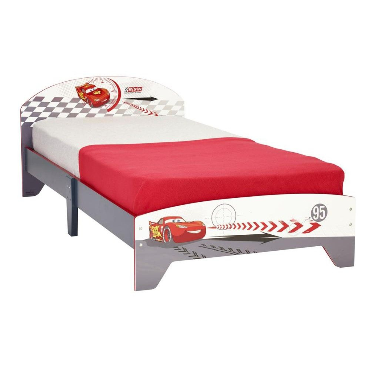 Cars Speed Circuit Single Bed