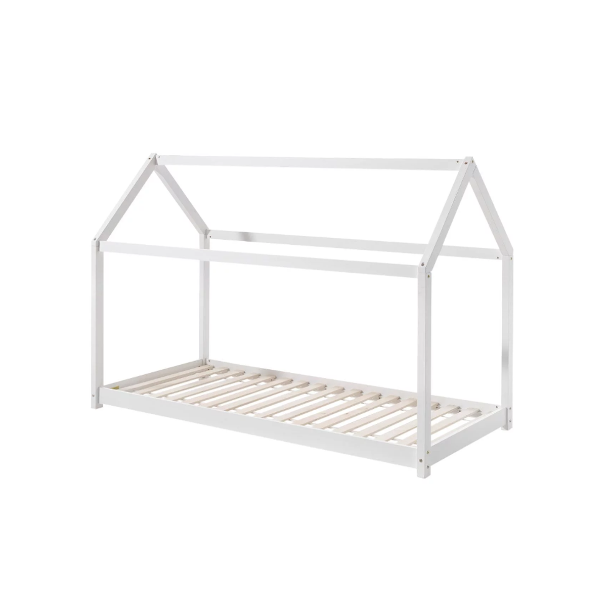 Kinderbed Huis 90x200 Wit