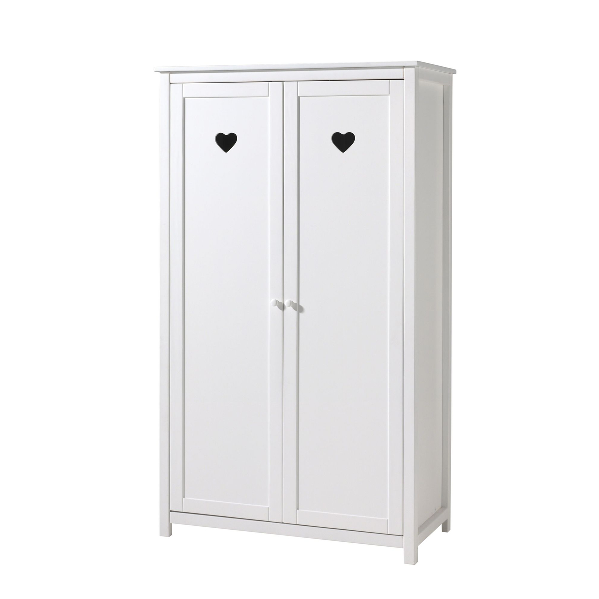 Kledingkast Amori 2 Deuren Wit
