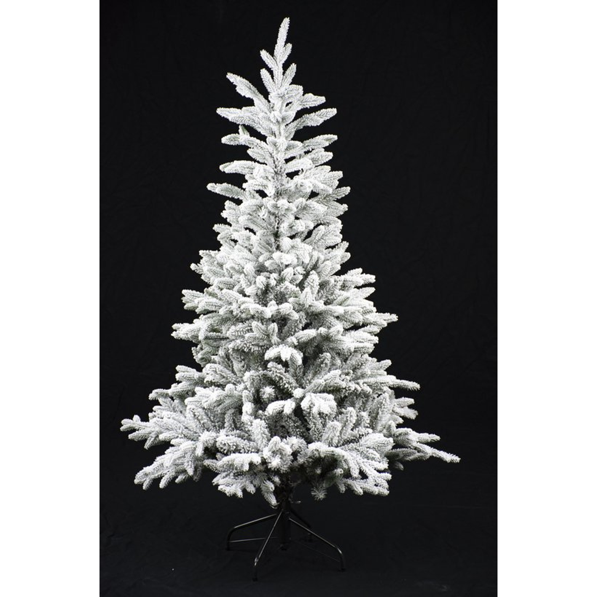 Kunstkerstboom Kingston Flocked PE Hinged 180cm 