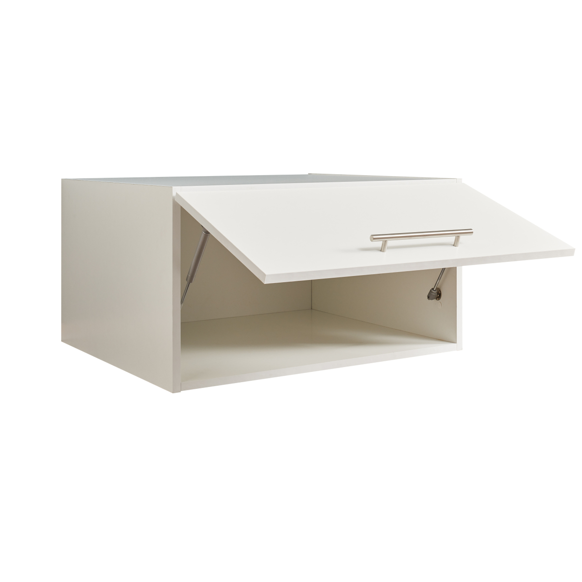 Interiax WASHWALL 'Mary' Wasmachine Bovenkast Wit - Met 1 Klepdeur Met Pomp- 38x67.5x67.5 cm