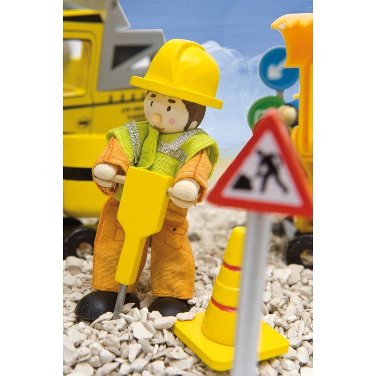 Le Toy Van Bouwvakker set - Poppen