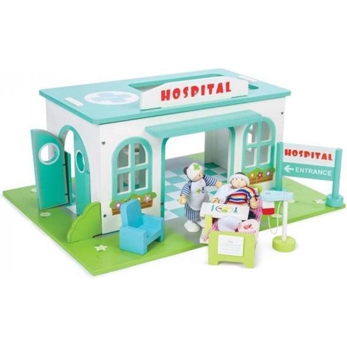 Le Toy Van Speelset Ziekenhuisset - Hout