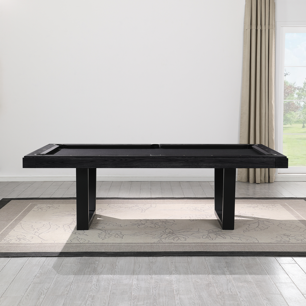 Lexor Dinner Unity Pooltafel 8FT Zwarte Eik
