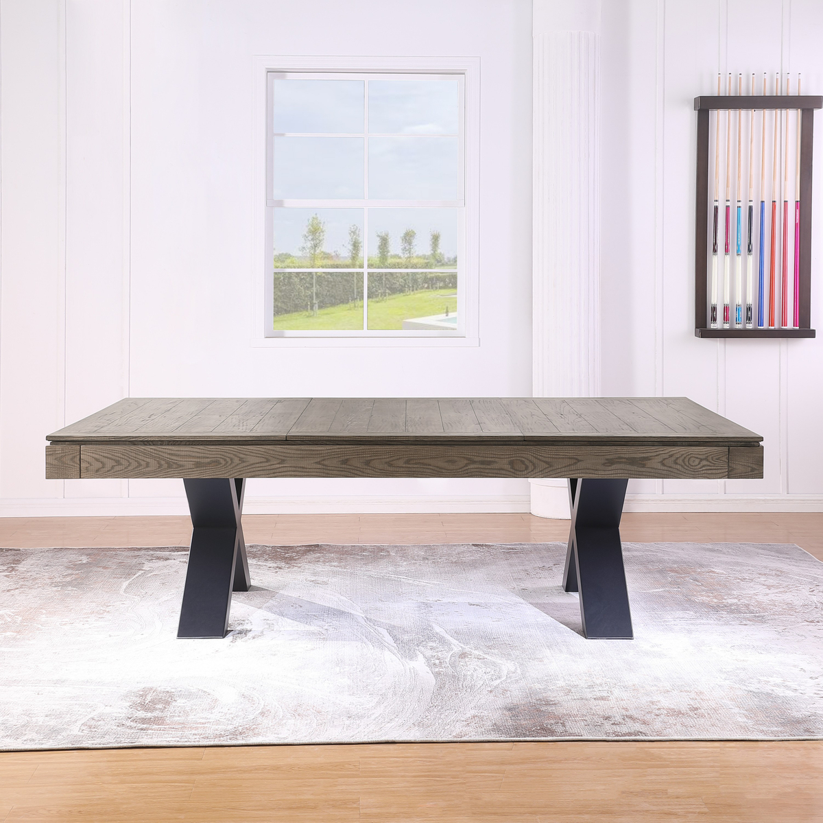 Lexor Dinner Xoon Pooltafel 8FT Vintage Eik