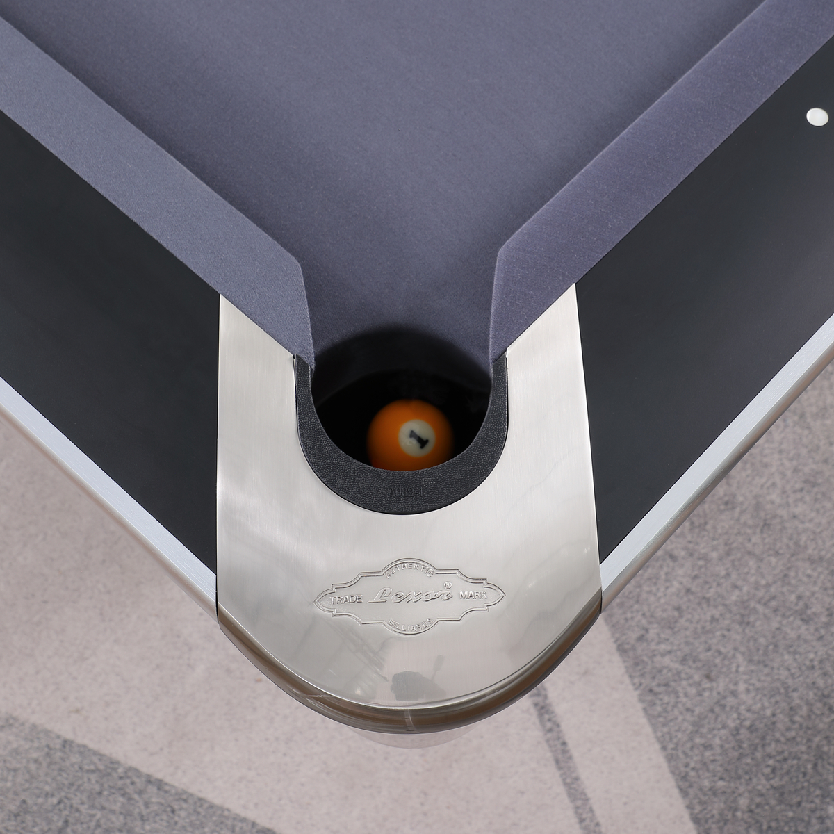 Lexor X-treme II Pro-Series Pooltafel RVS Zwart 7FT
