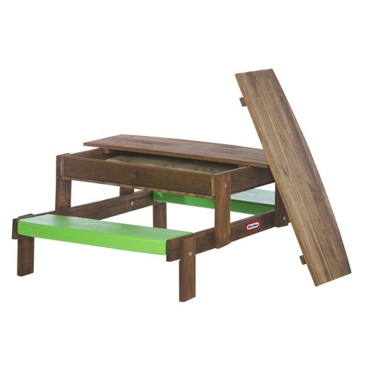 Little Tikes 2In1 Wood Sand/Picnic Table